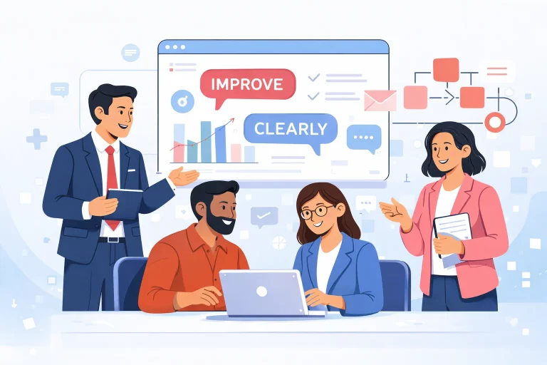 Corporate English training in action 768x512