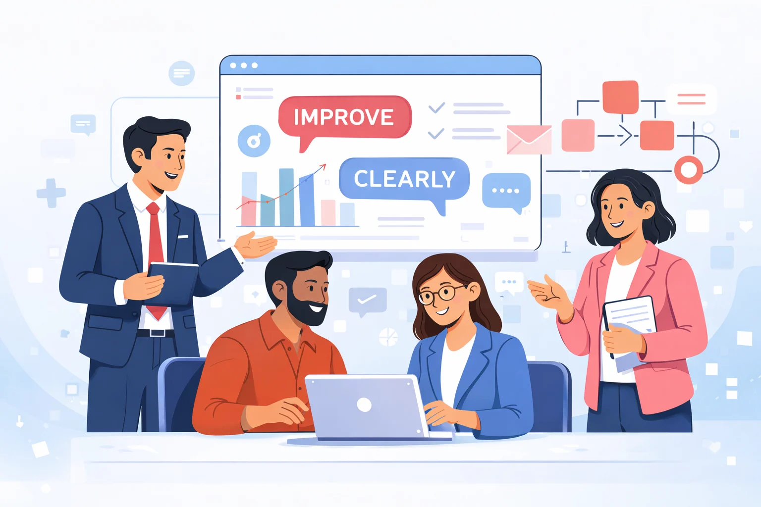 Corporate English training in action